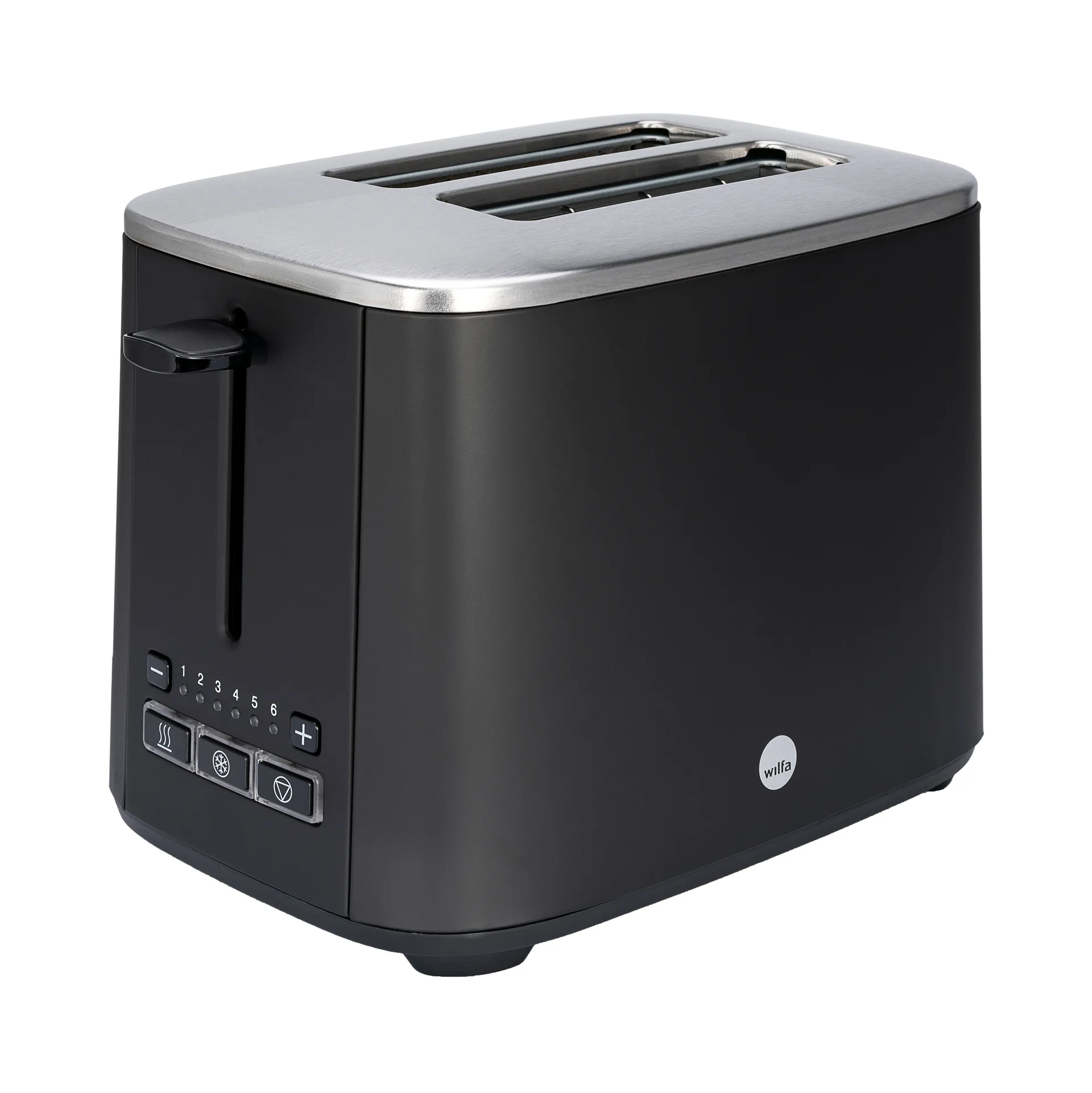CT-1000MB classic toaster 2 slices, Black Wilfa