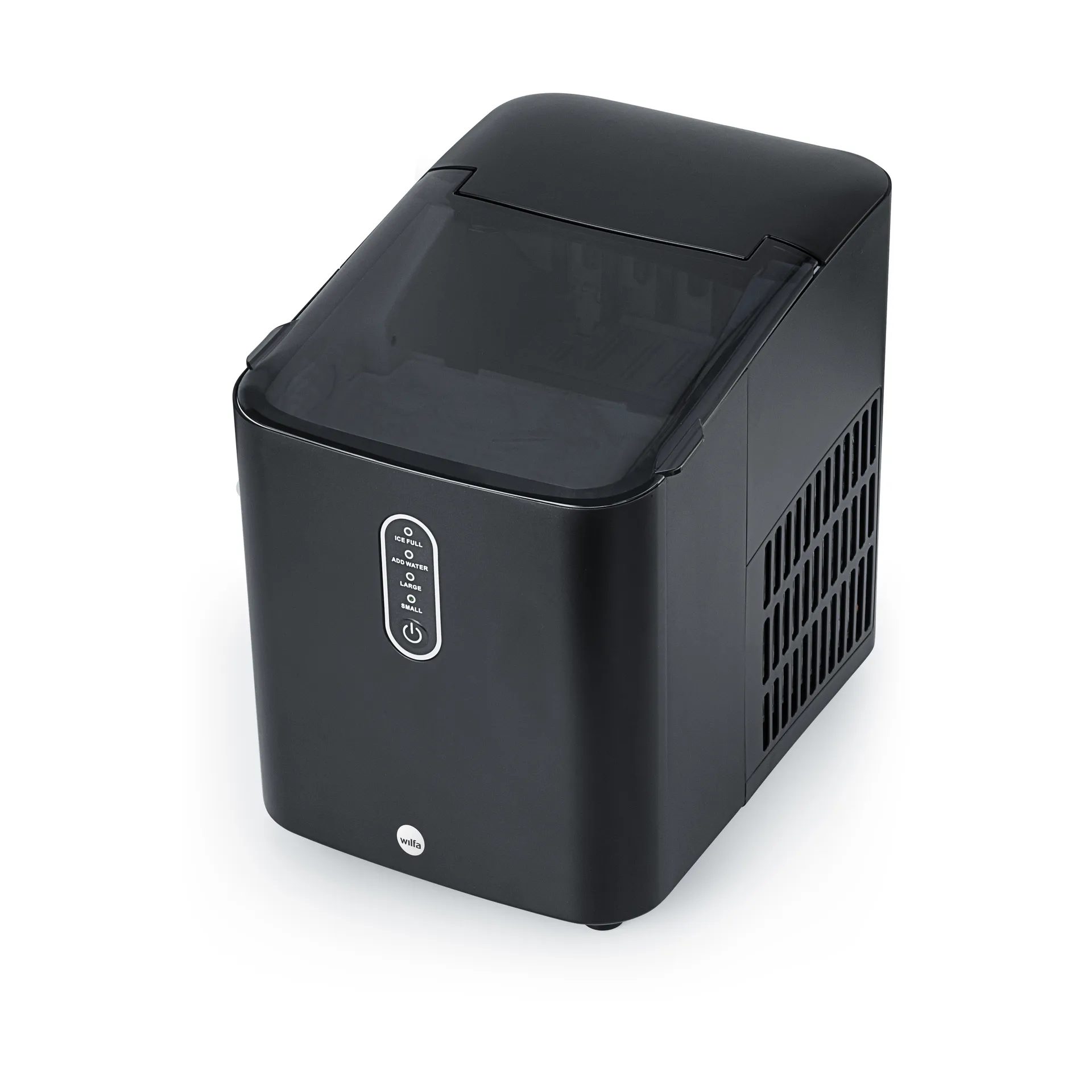 ICM1-600 glacier ice cube machine, Black Wilfa