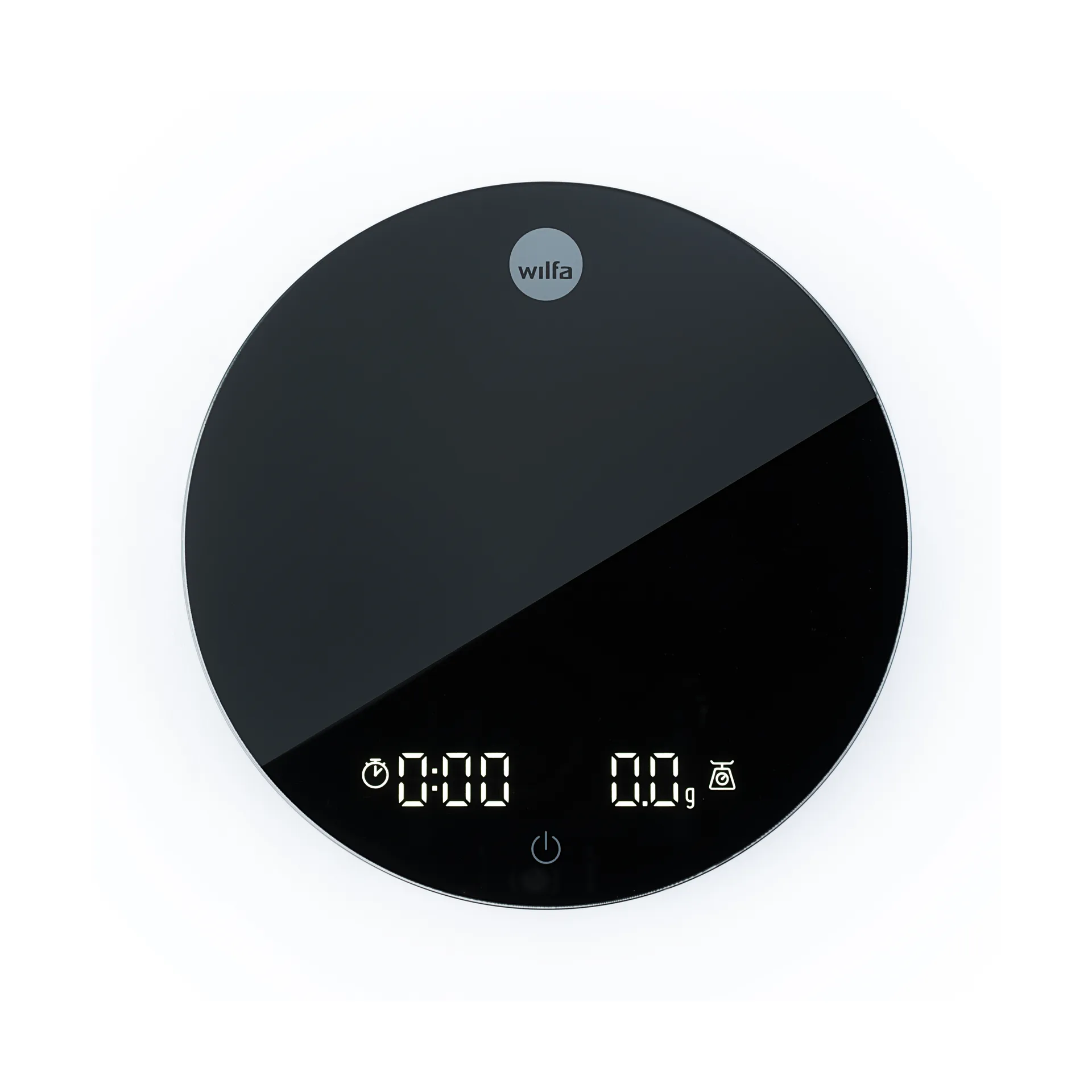 KS1B-T2 uni black kitchen scale, Black Wilfa