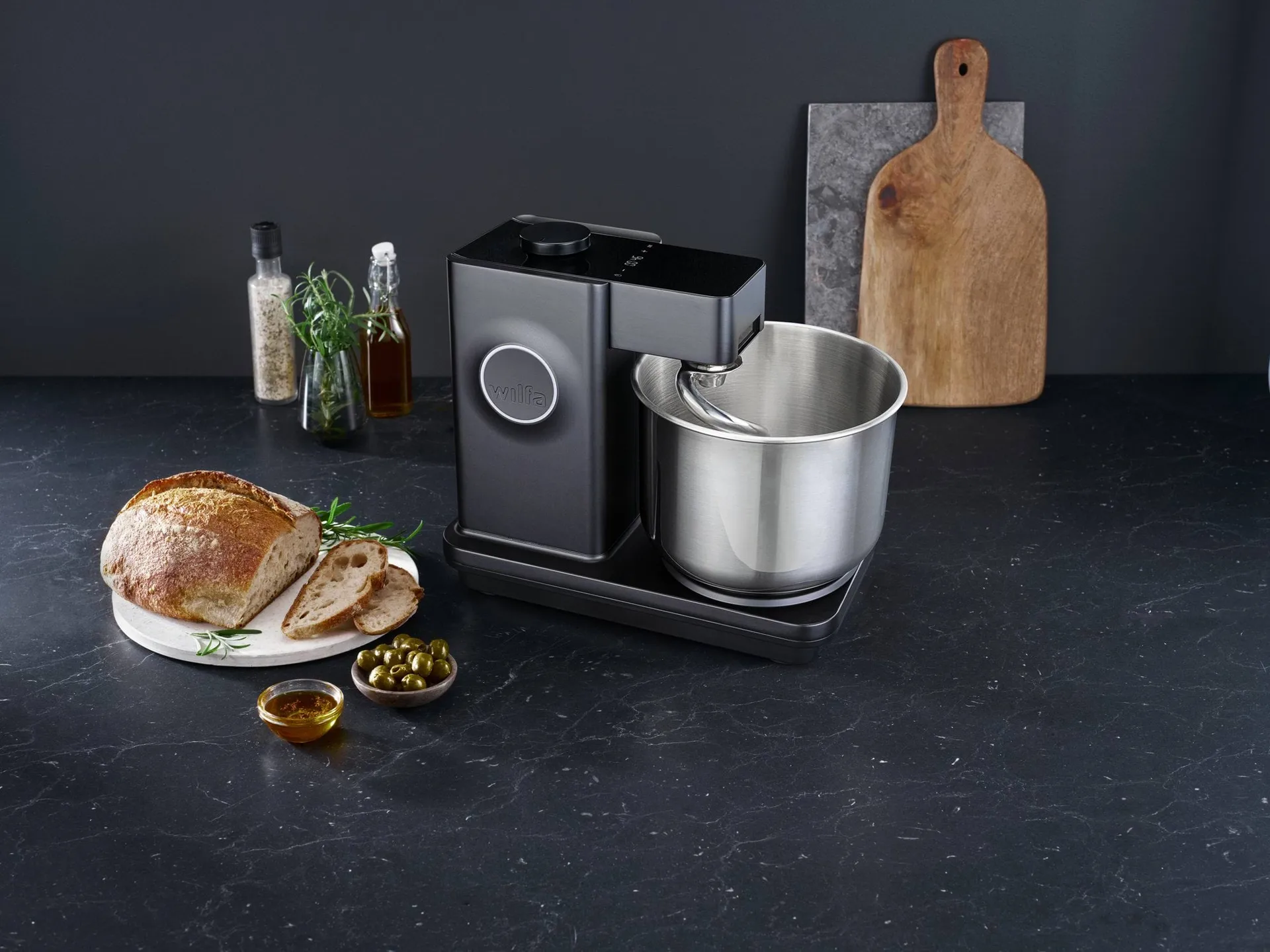 Probaker timer kitchen machine, Black, 5 parts Wilfa