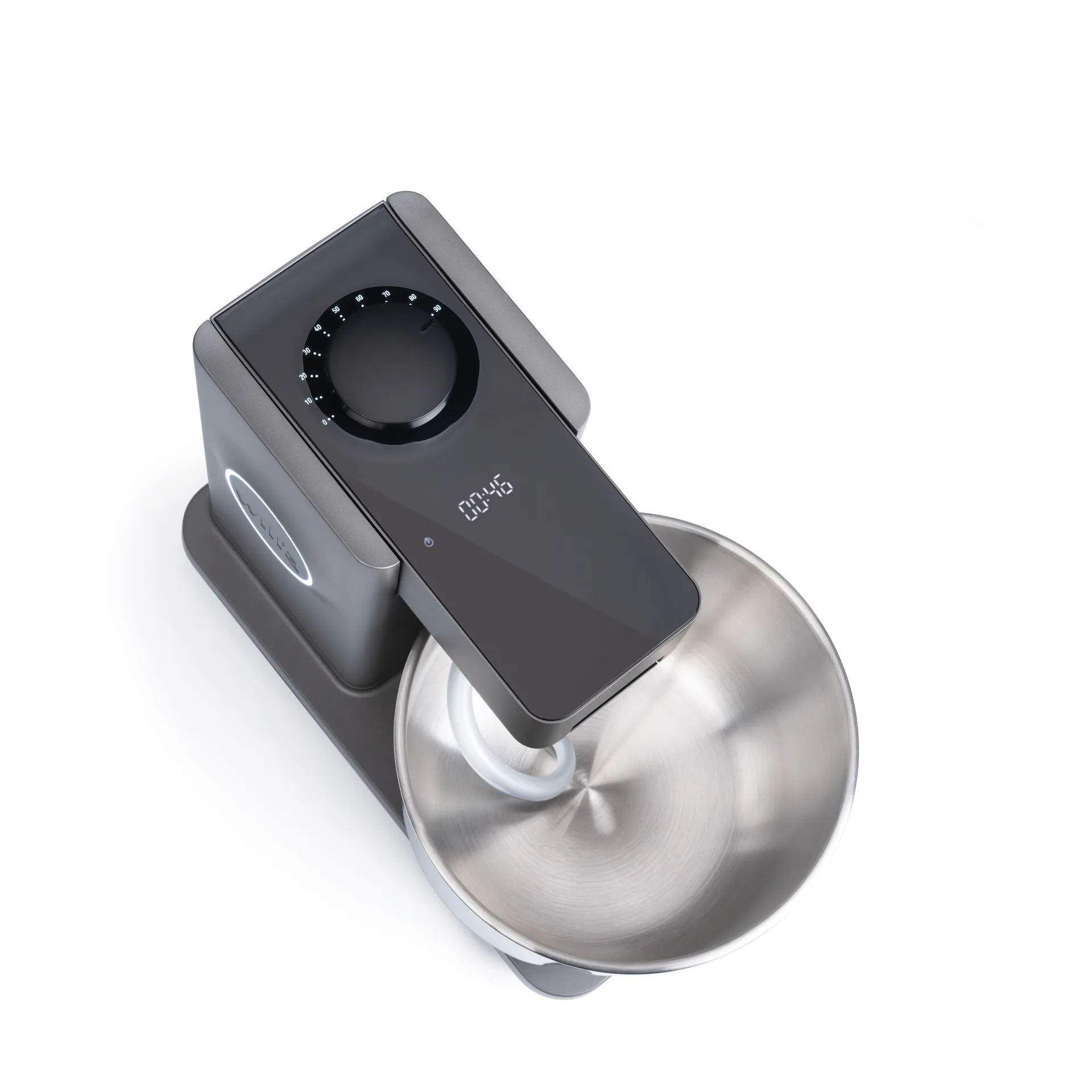 Probaker timer KM2GY-T70 kitchen machine 7 parts, Titanium Wilfa