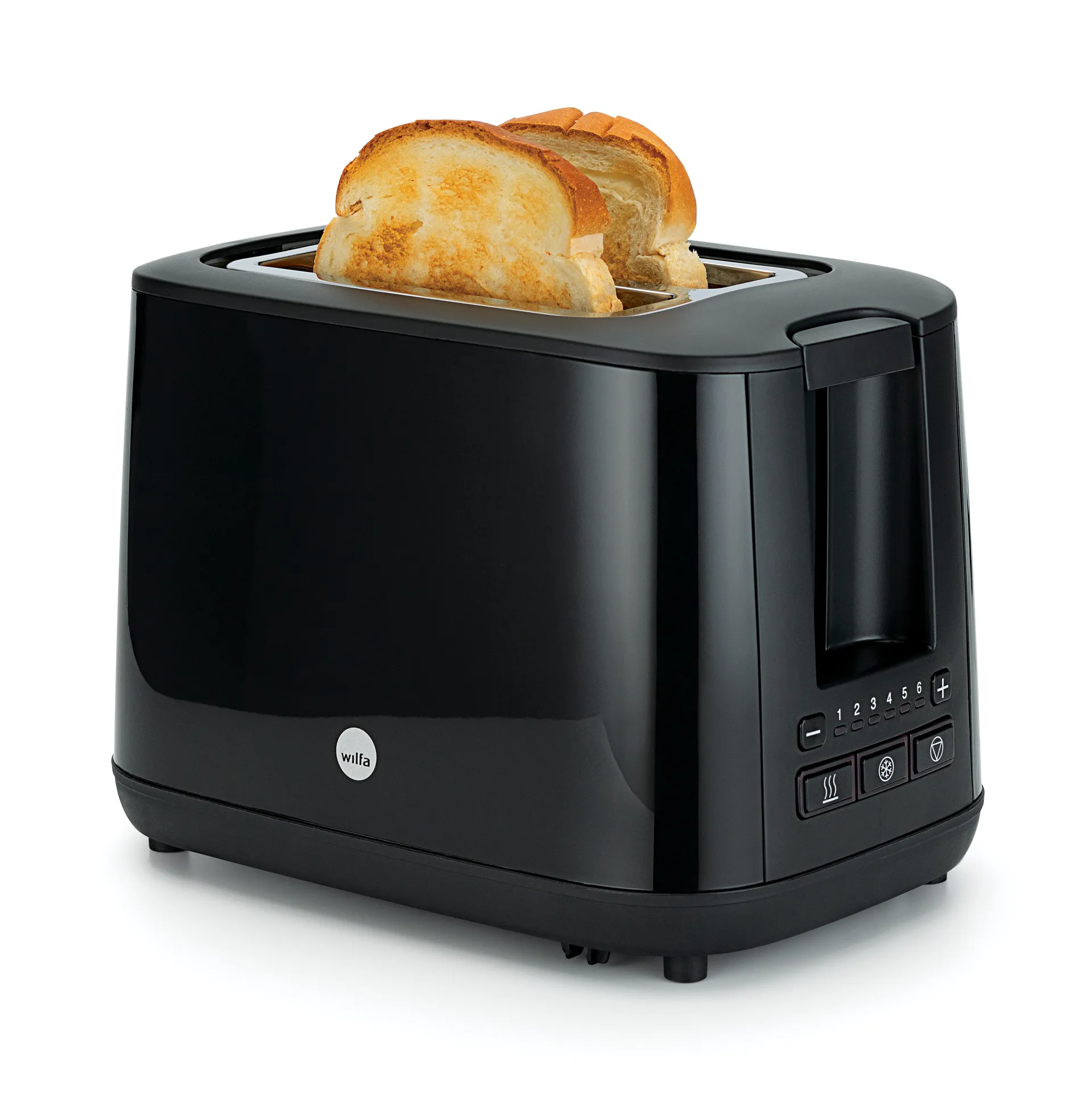 TO3GB-1000 toaster 2 slices, Black Wilfa
