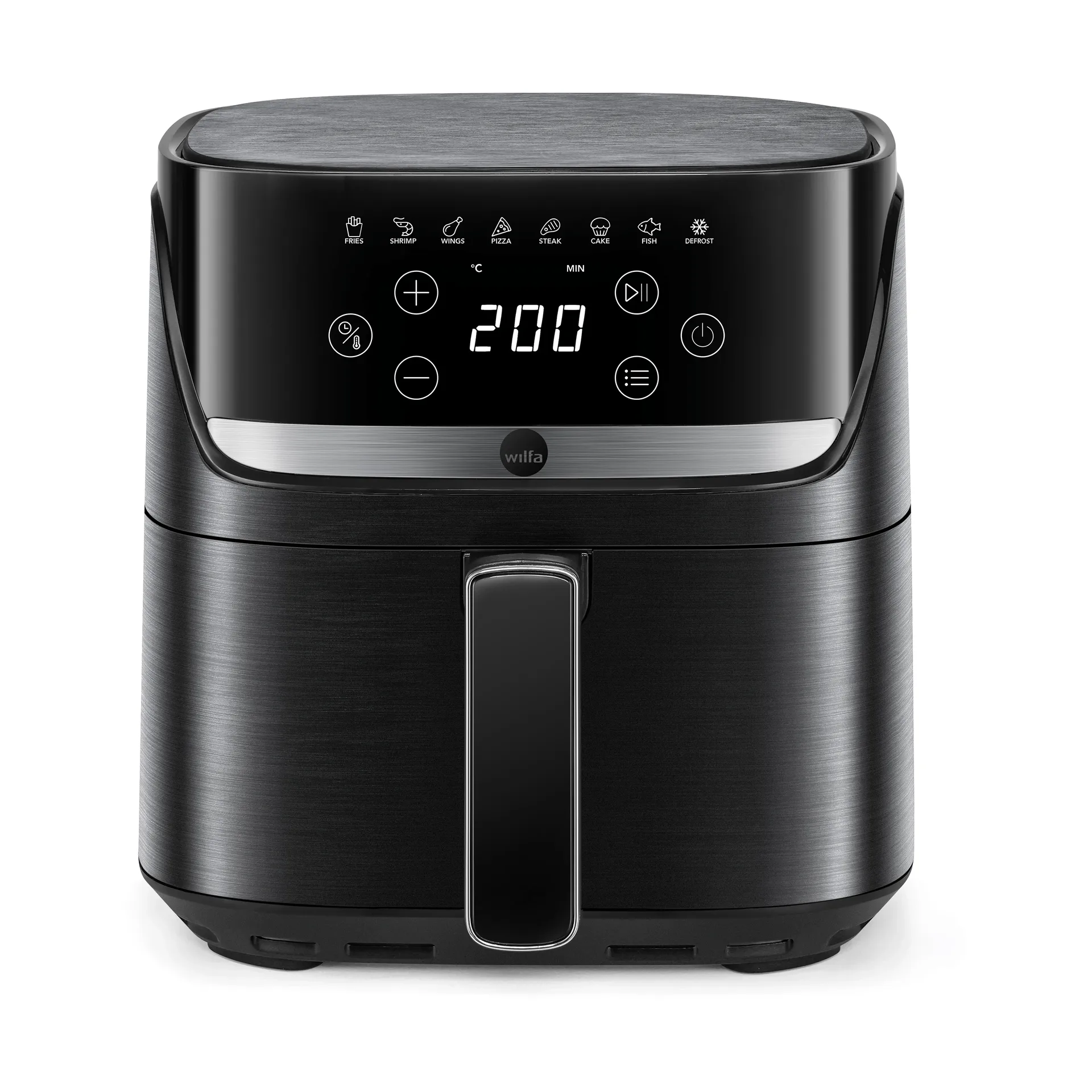 Wilfa AF4B-40P Crispier air fryer, Black, 4 l Wilfa