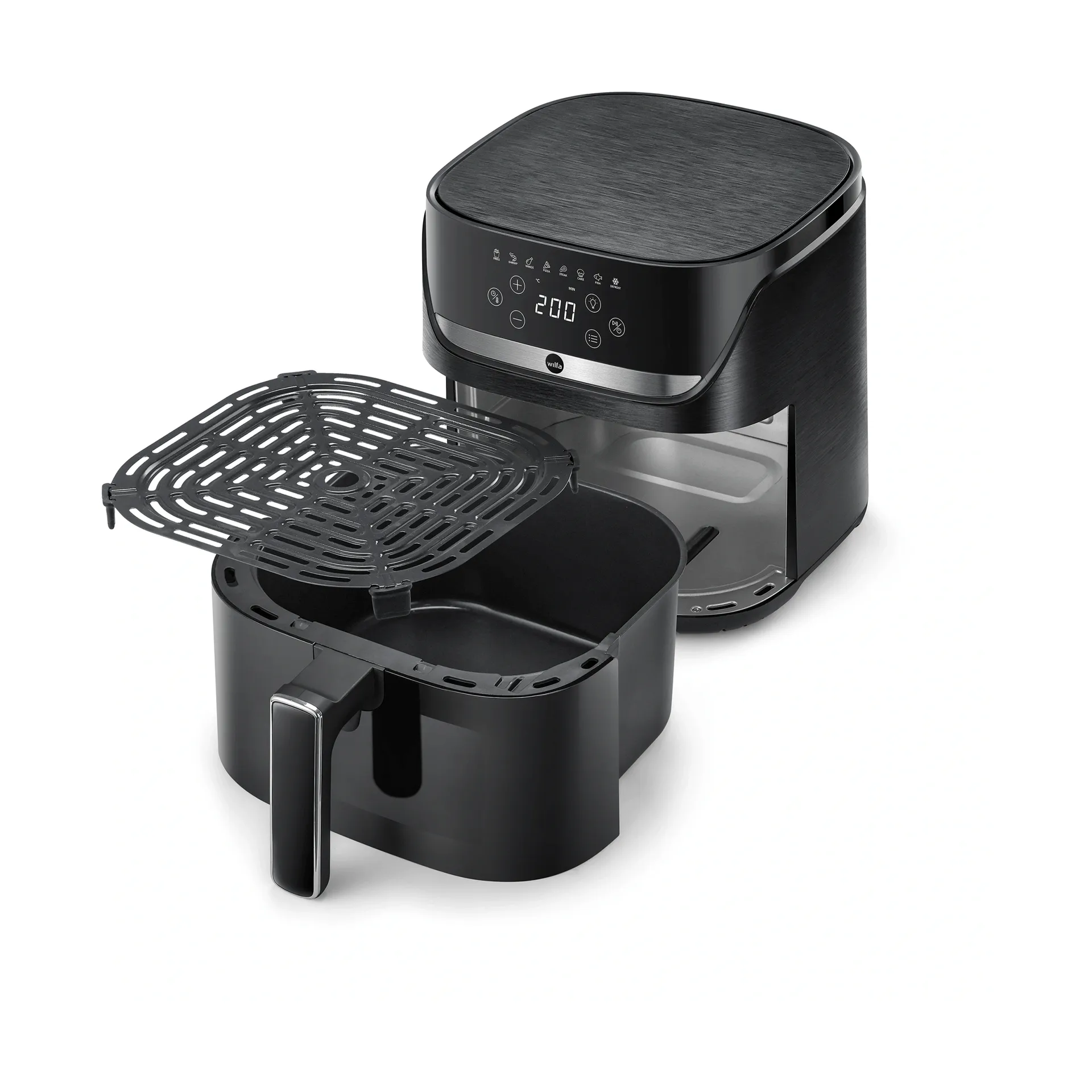 Wilfa AF5B-60P Crispier air fryer, Black, 6 l Wilfa