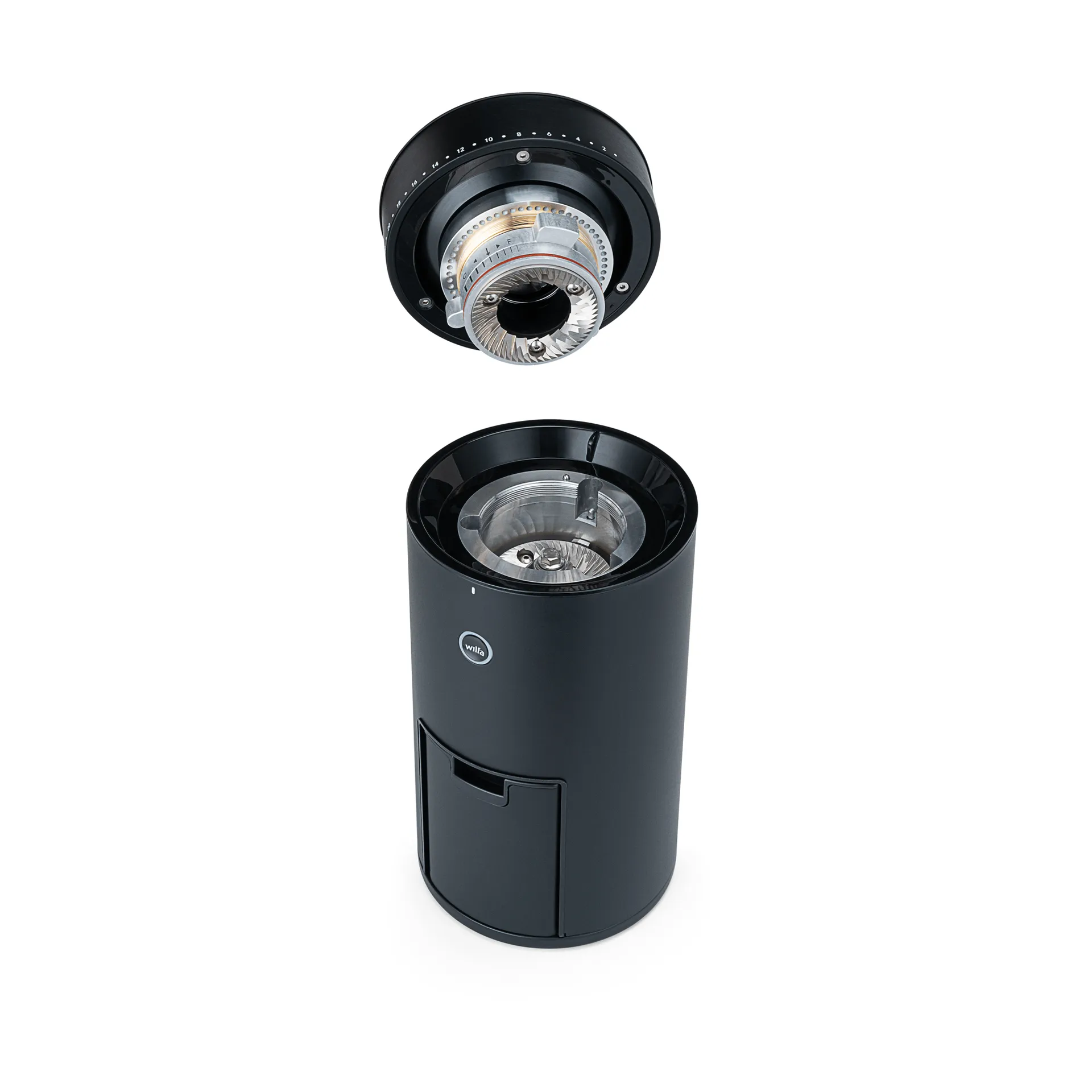Wilfa CG4B-S150 Uniform Evo coffee grinder, Black Wilfa