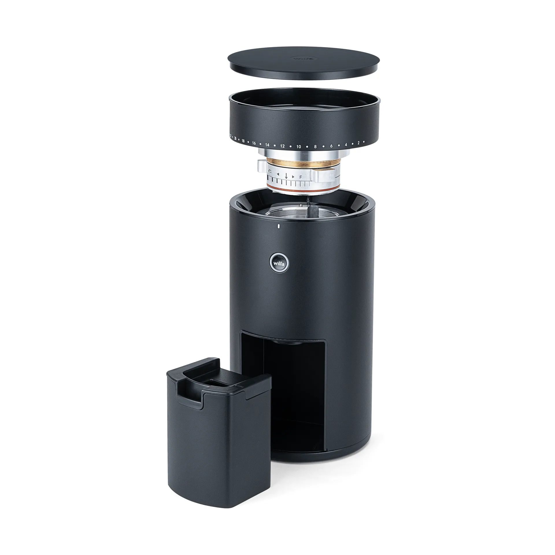 Wilfa CG4B-S150 Uniform Evo coffee grinder, Black Wilfa