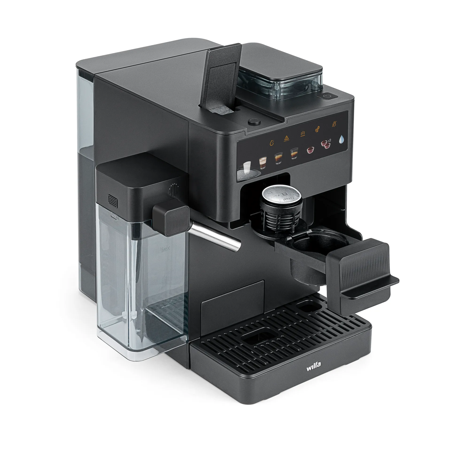 Wilfa Volo multi grind capsule machine, Black, 1.7 L Wilfa