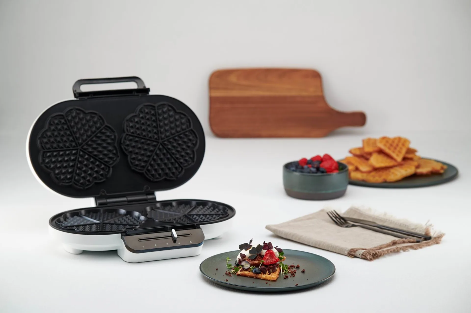 Wilfa WDWA-516WP Tradition Double waffle iron, White Wilfa