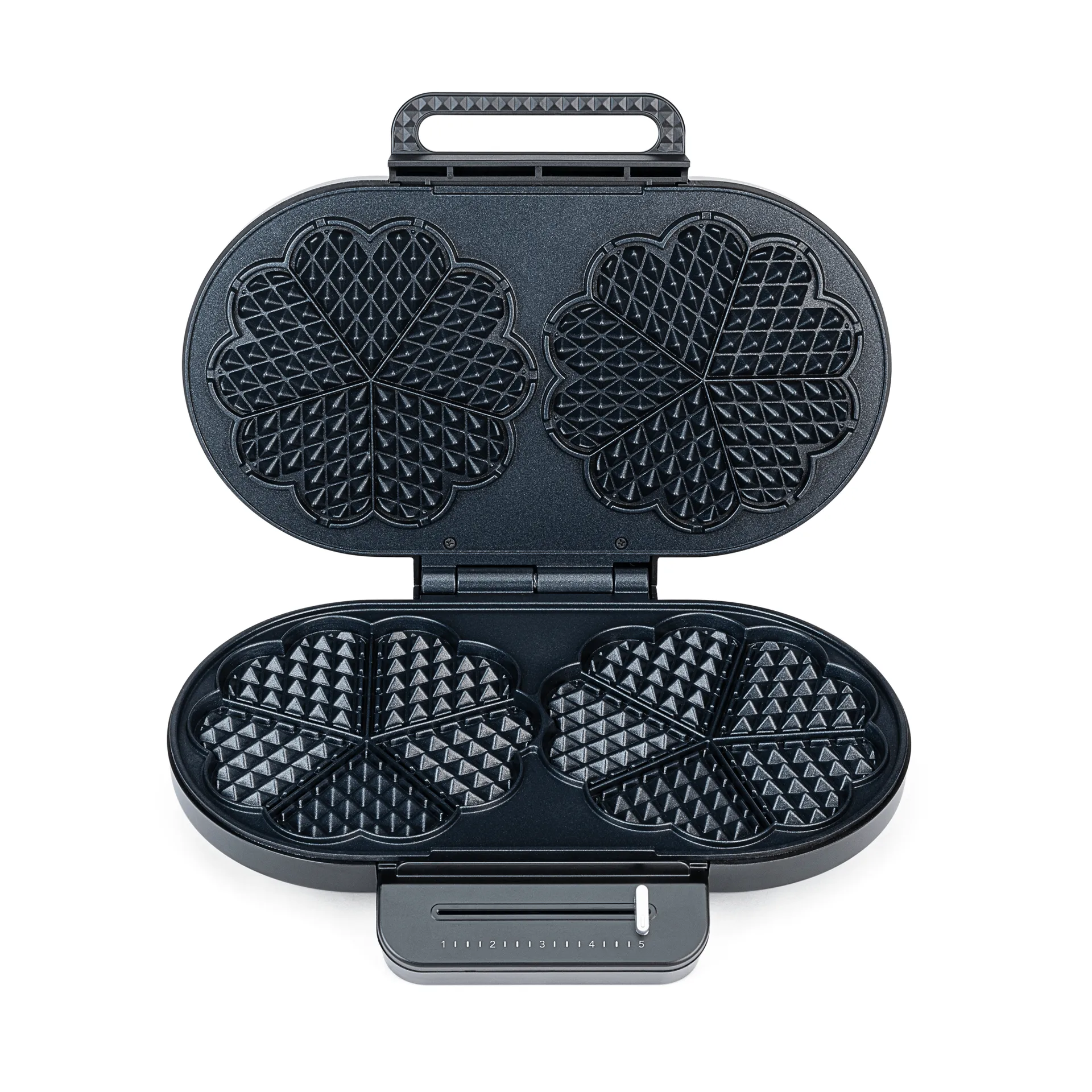 Wilfa WM4DB-160P double waffle maker, Black Wilfa