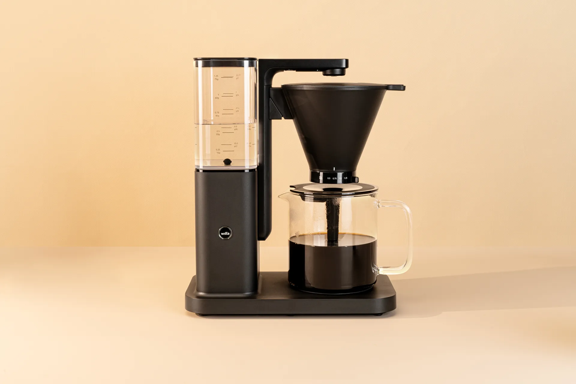 Zense CM10B-M125 coffee maker, Black Wilfa