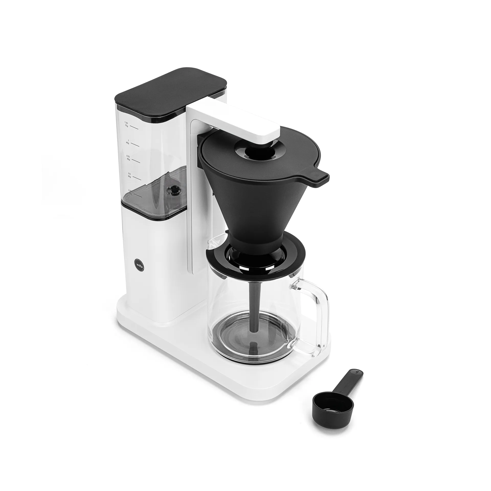 Zense CM10W-A125 auto coffee maker, White Wilfa
