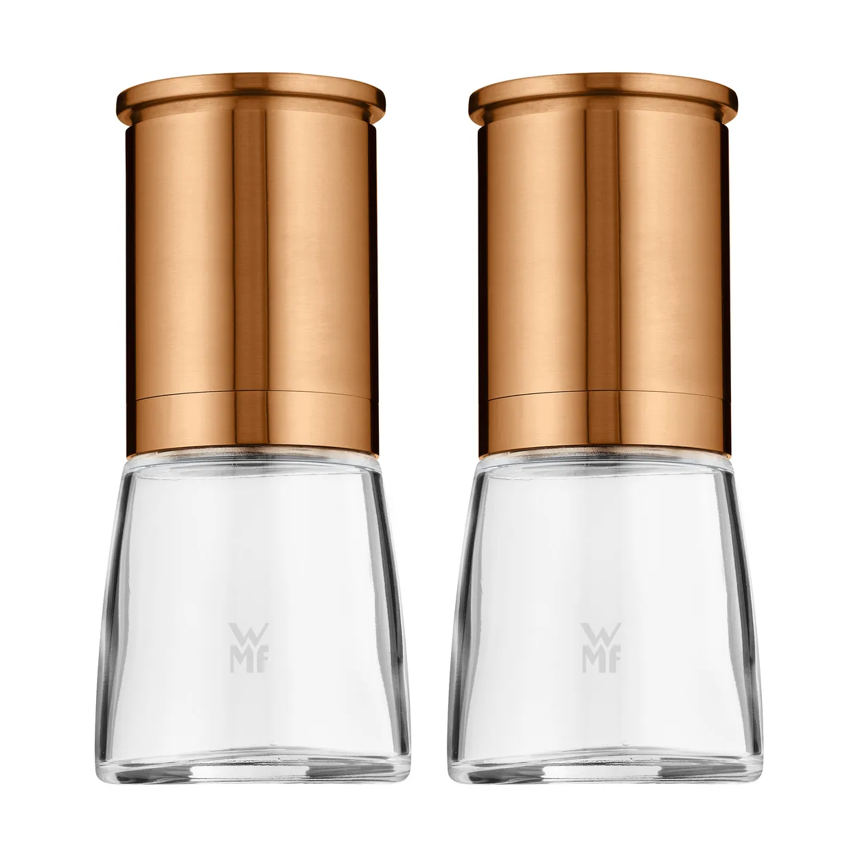 WMF Ceramill spice grinder set Copper-glass | Scandinavian Design | Salt & pepper grinders | Gold-coloured