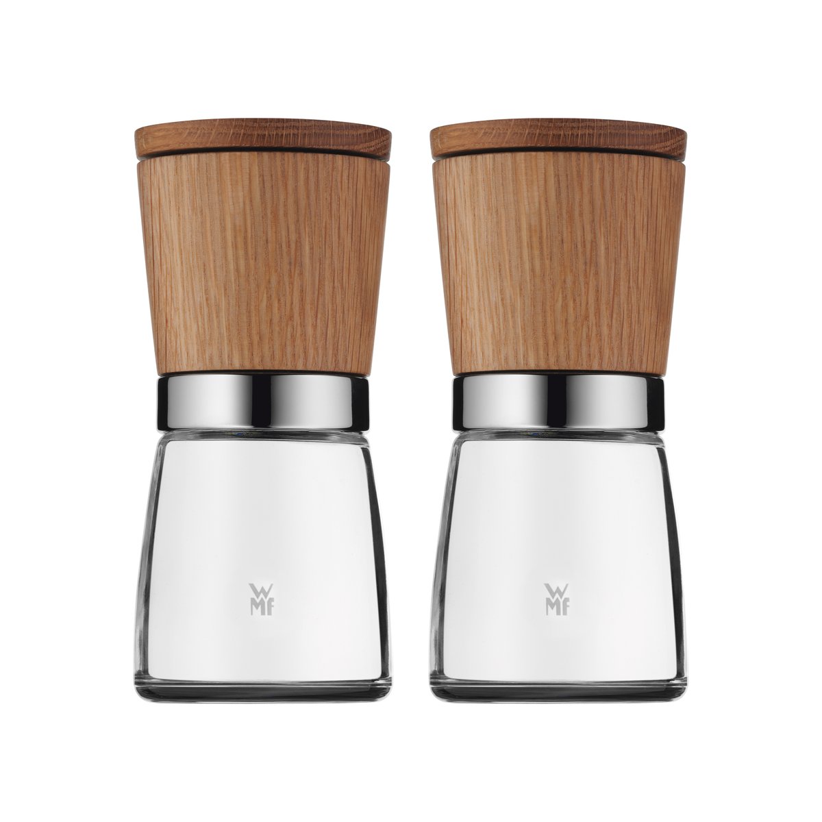 WMF Ceramill spice grinder set Oak-glass | Scandinavian Design | Salt & pepper grinders | Beige