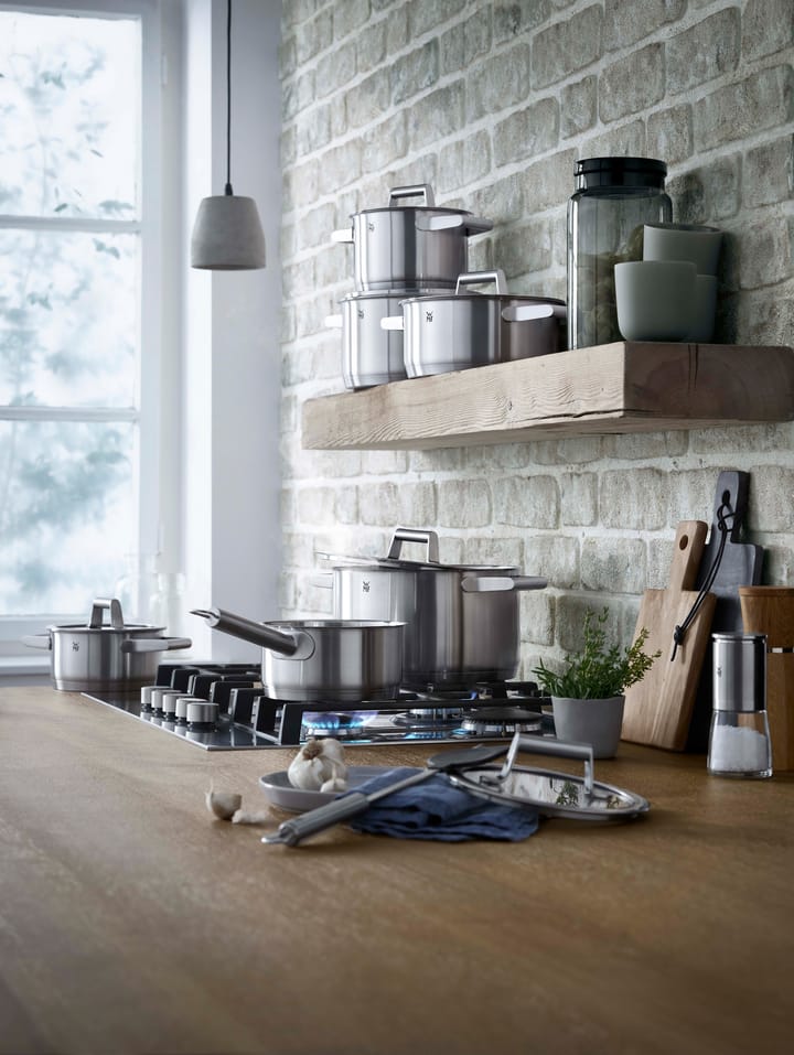 Comfort Line cromargan sauce pan set 5 pieces, Stainless steel WMF