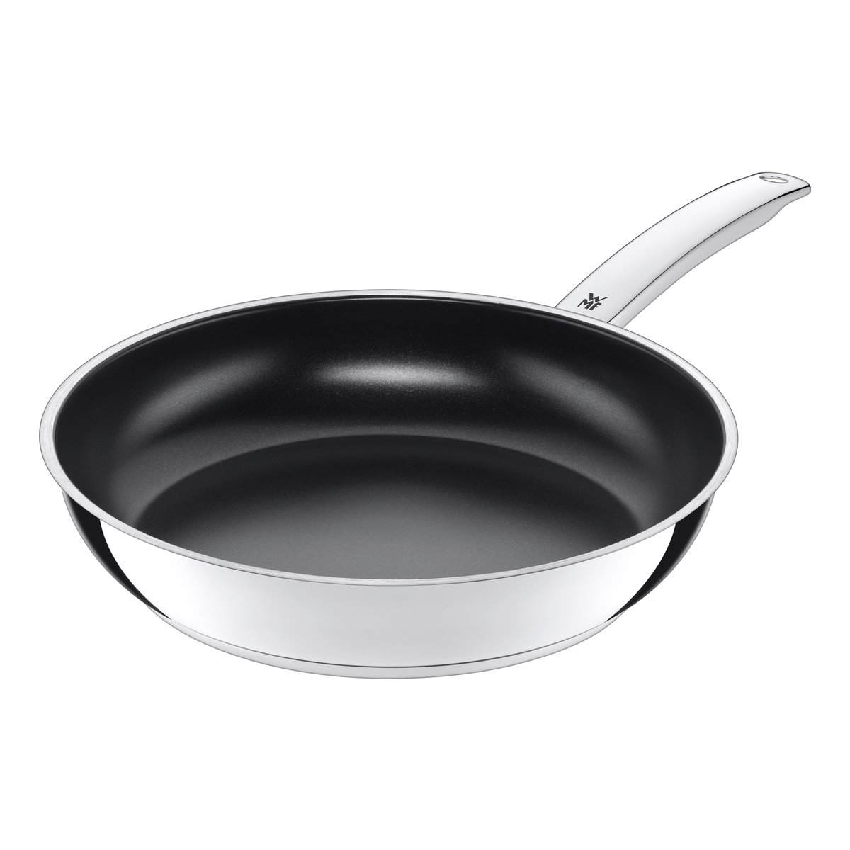WMF Durado cromargan frying pan 24 cm | Scandinavian Design | Frying pans & skillets | Silver-coloured