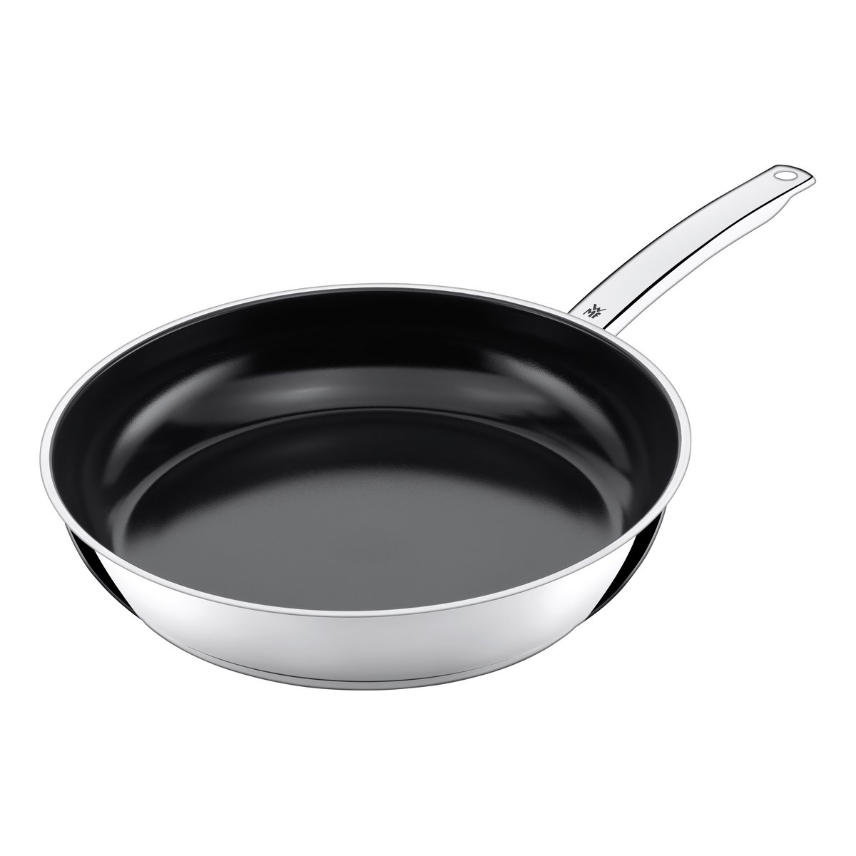 WMF Durado cromargan frying pan 32 cm | Scandinavian Design | Frying pans & skillets | Silver-coloured