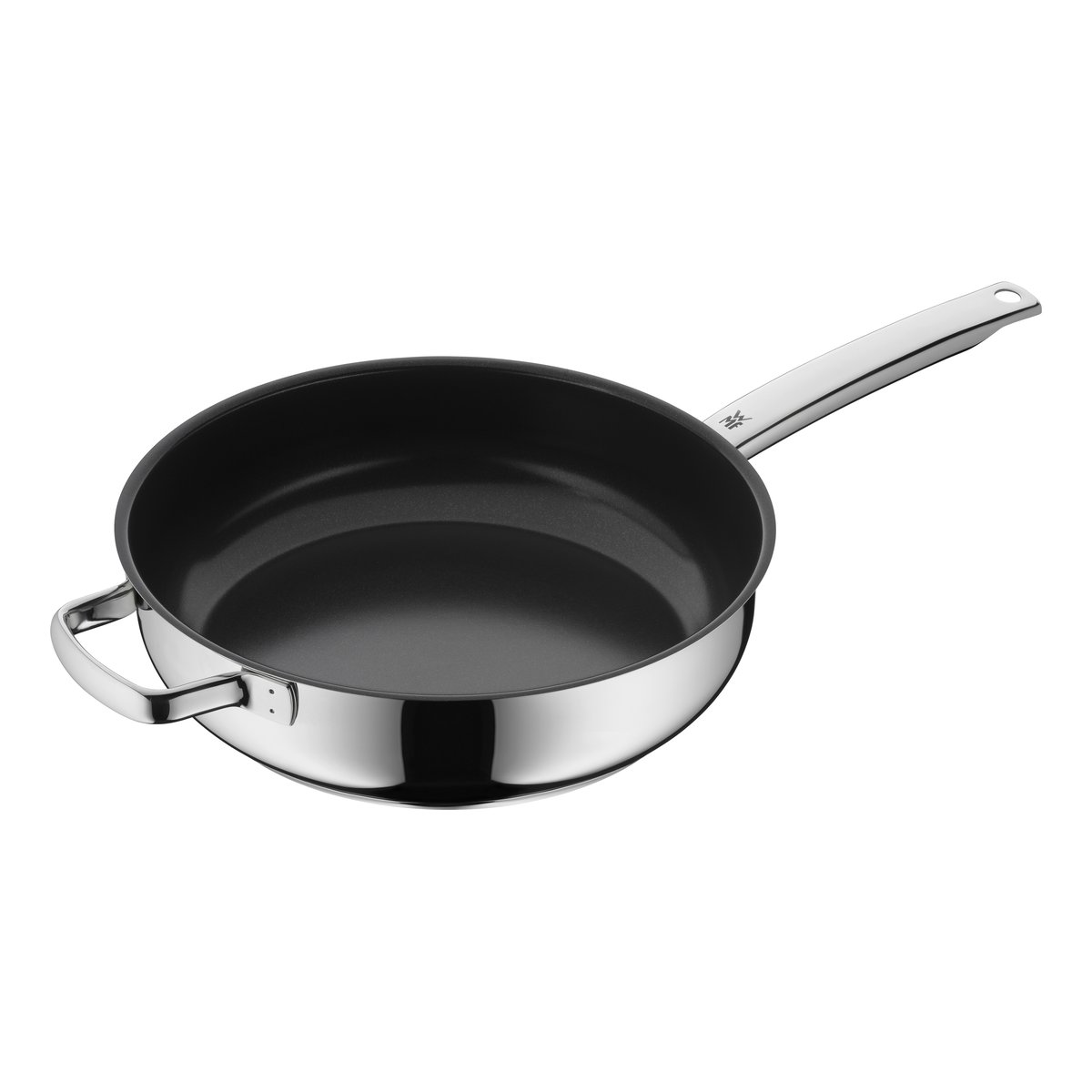 WMF Durado cromargan saute pan 28 cm | Scandinavian Design | Saucier & sauté pans | Silver-coloured