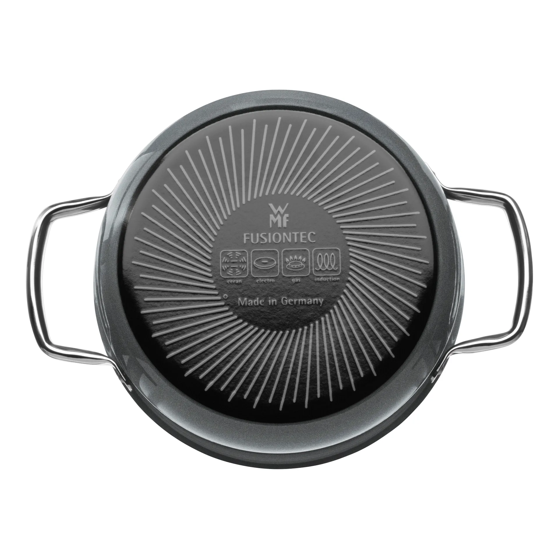 Fusiontec pot with lid 3.7 l, Platinum WMF