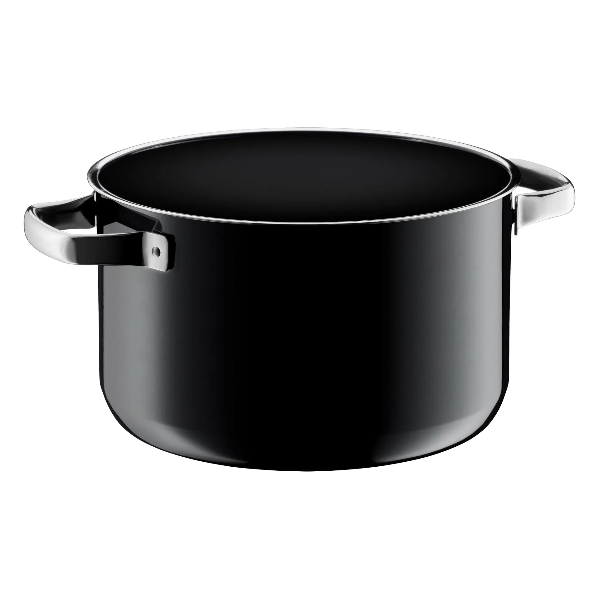Fusiontec pot with lid 6.4 l, Black WMF