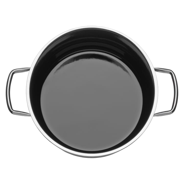 Fusiontec pot with lid 6.4 l - Black - WMF