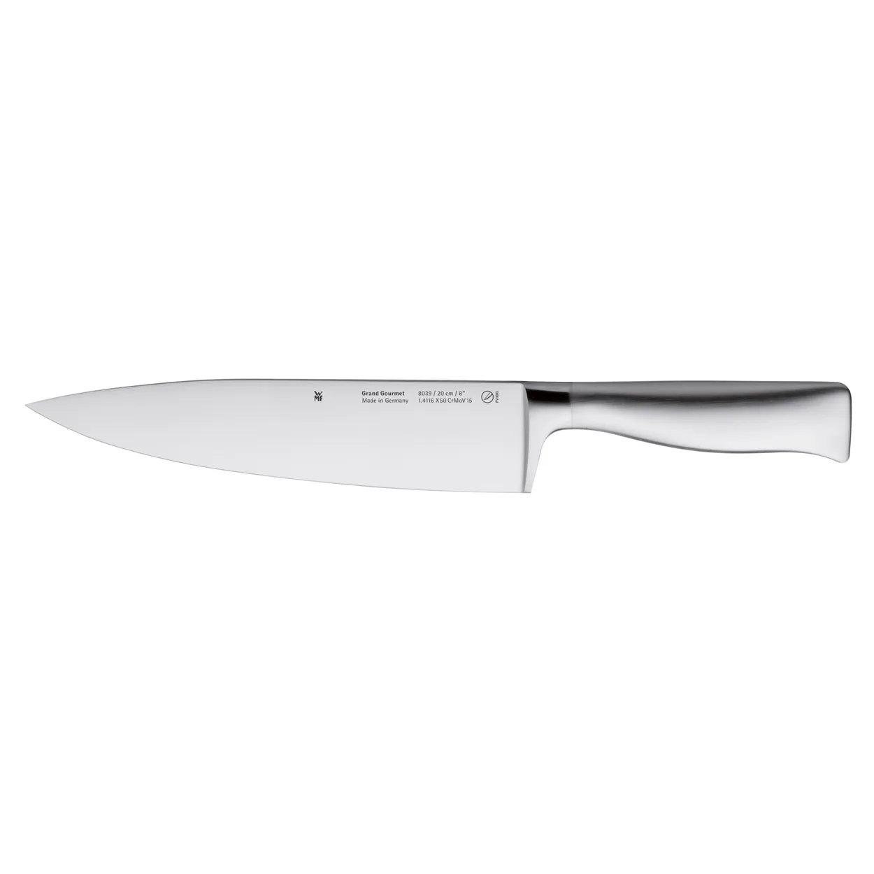WMF Grand Gourmet knife 20 cm Stainless steel | Scandinavian Design | Chef knives | Silver-coloured