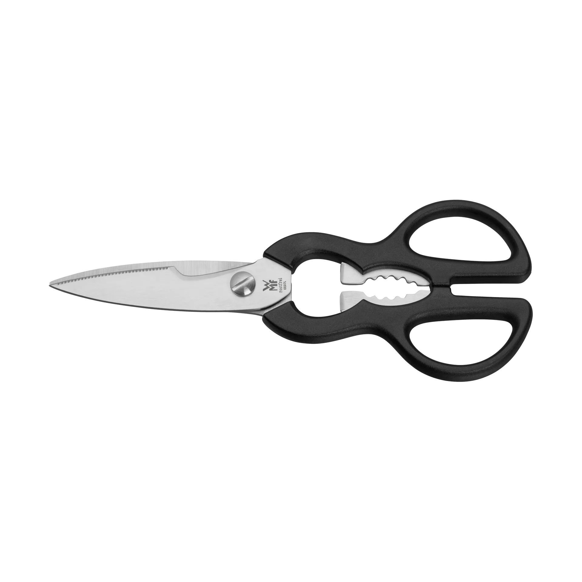 Kineo knife block with 4 knives and scissors, Stainless steel WMF