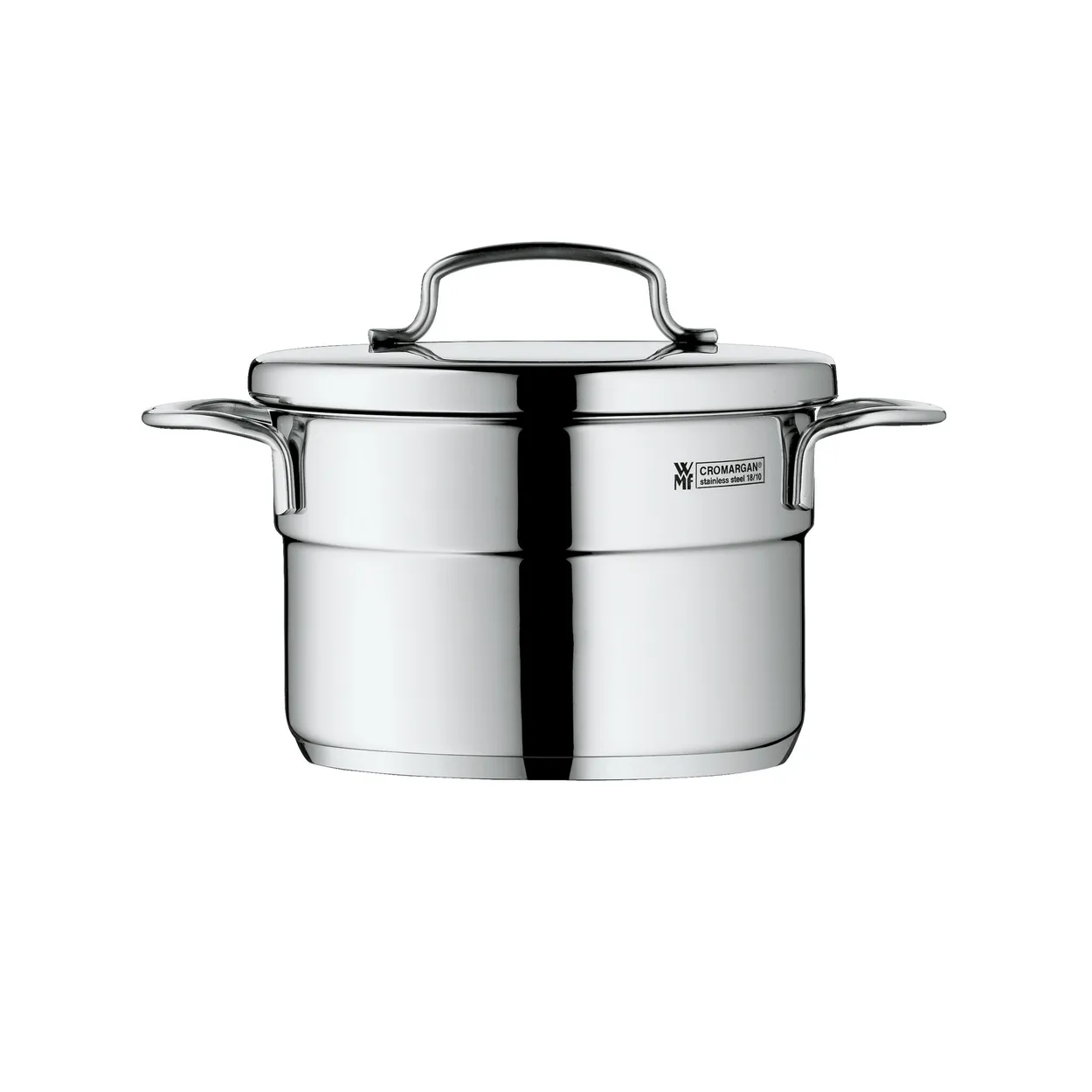 WMF Mini high pot with lid 14 cm Stainless steel | Scandinavian Design | Cooking pots & Casserole dishes | Silver-coloured