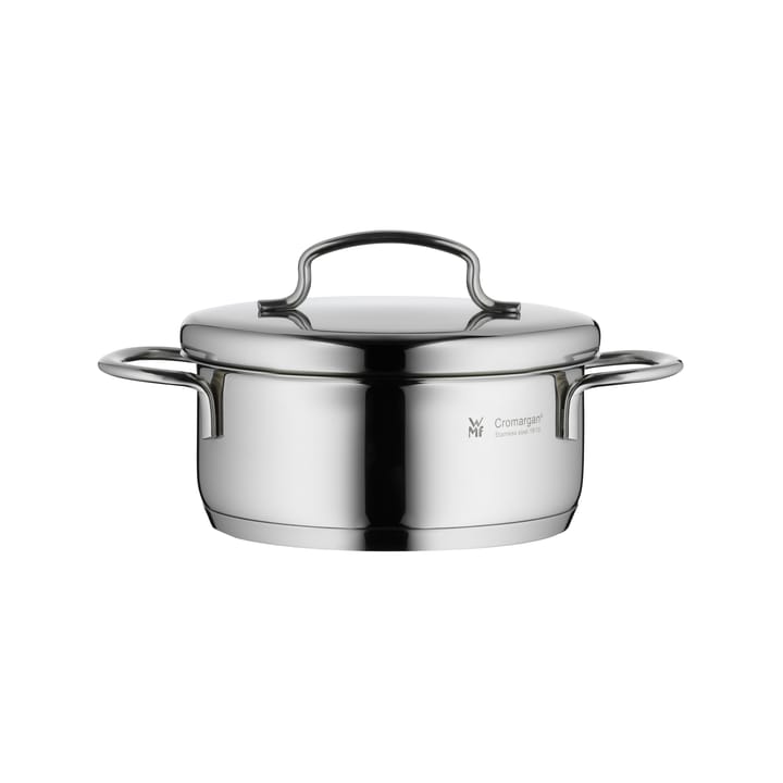 Mini low pot with lid 12 cm - Stainless steel - WMF