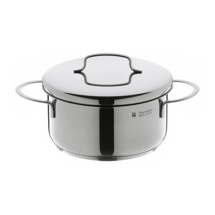 Mini low pot with lid 16 cm - Stainless steel - WMF