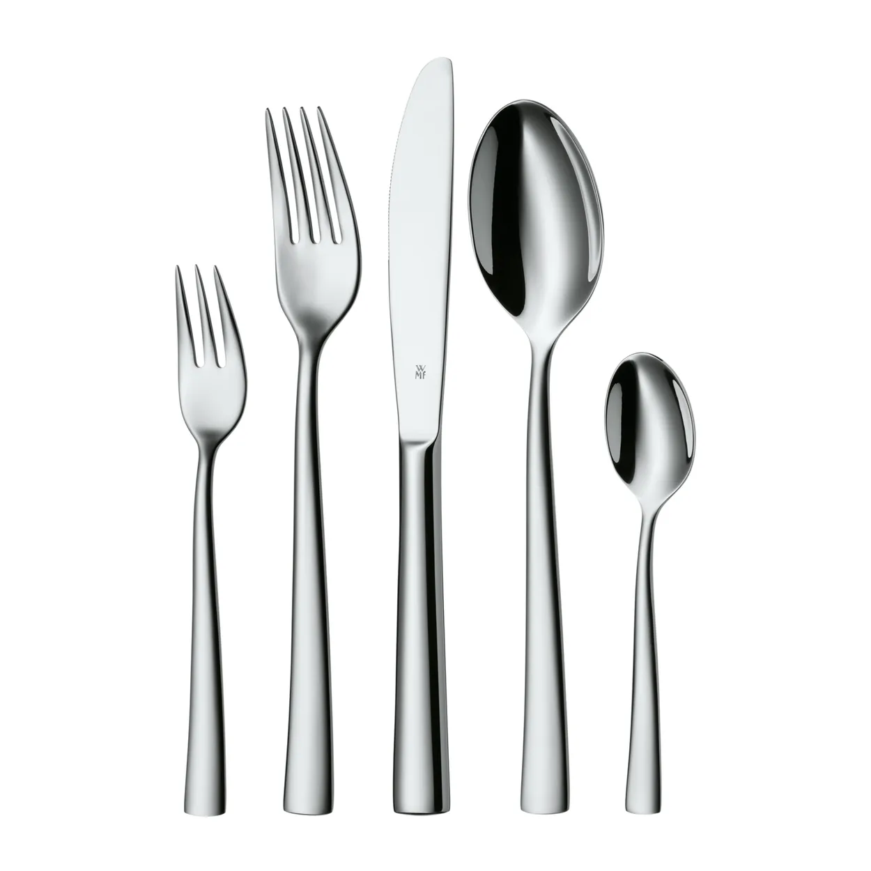 WMF Philadelphia cutlery 60 pieces Polished | Scandinavian Design | Cutlery sets | Silver-coloured