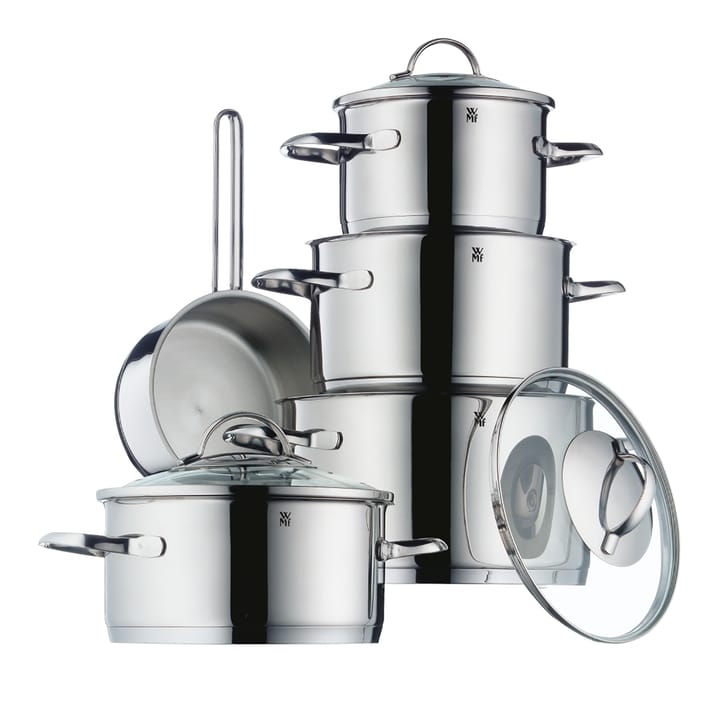 Provence Plus set of pots 5 pieces - Stainless steel - WMF