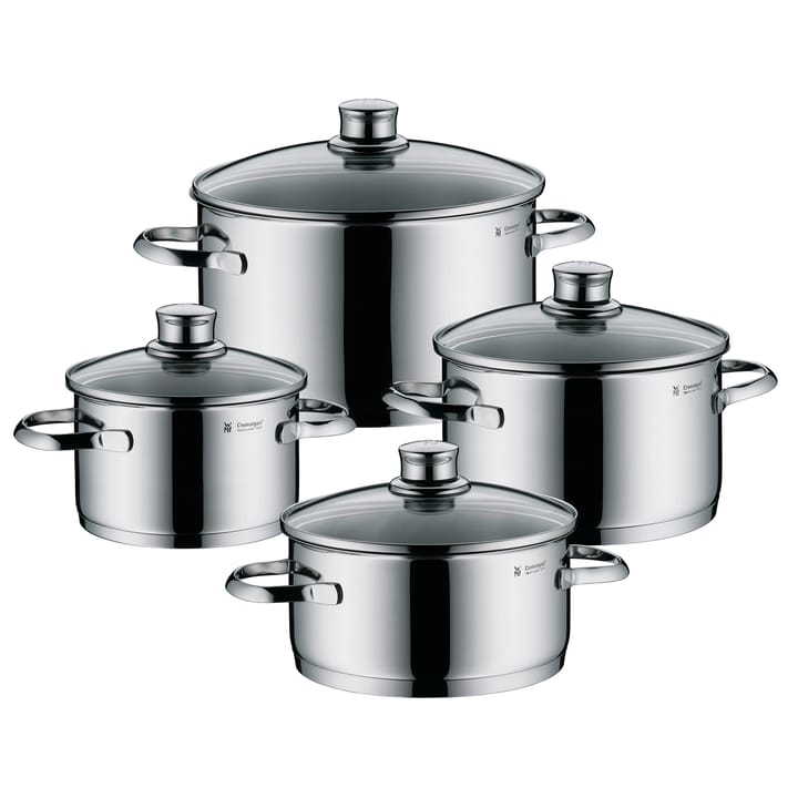 Saphir set of pots 8 pieces - Stainless steel - WMF