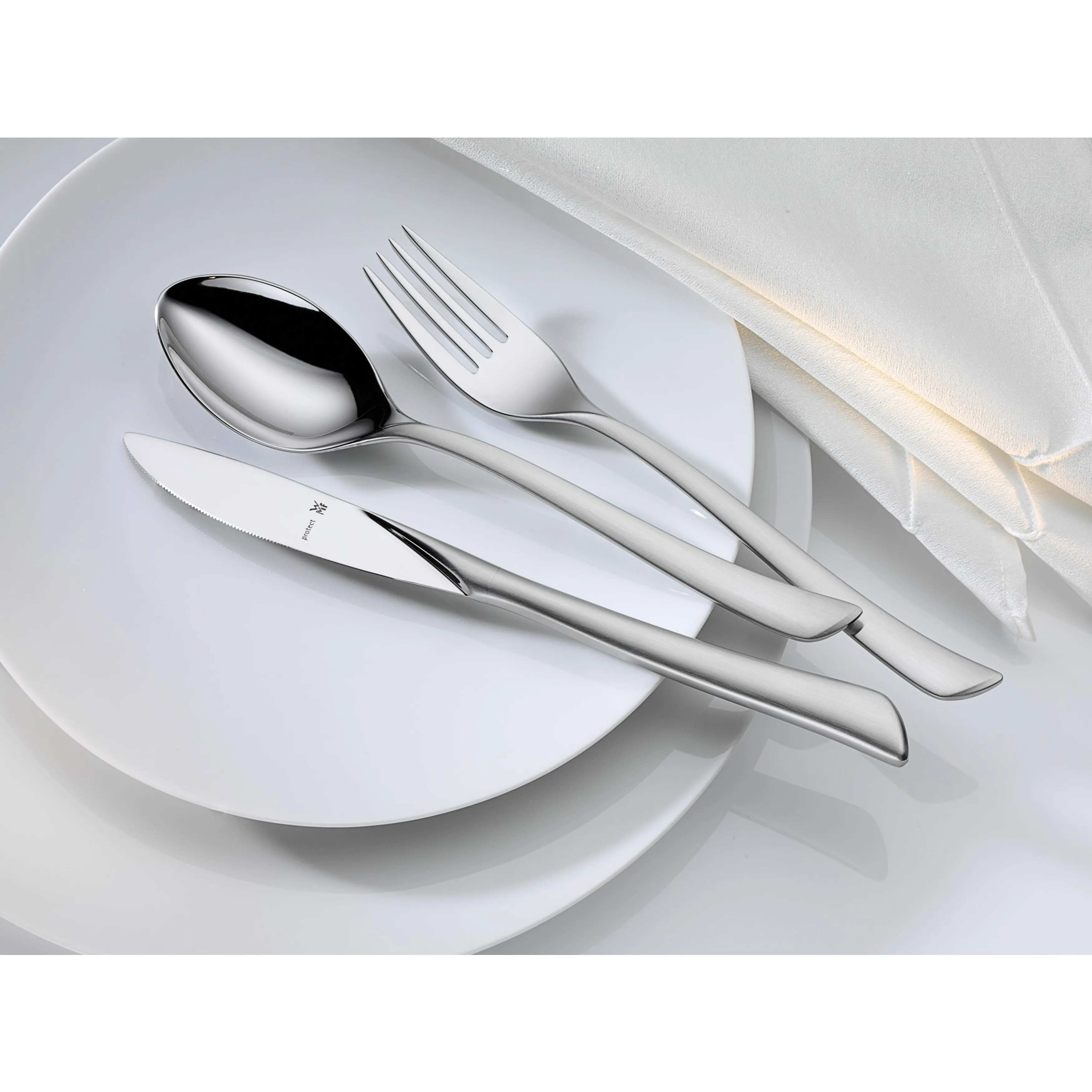 Virginia cromargan cutlery half matte from WMF - NordicNest.com