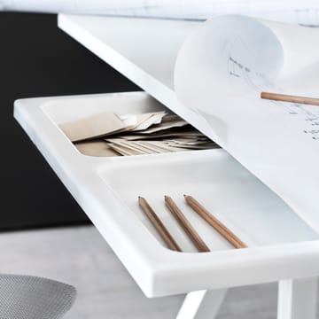 Works desk drawer - White - Works