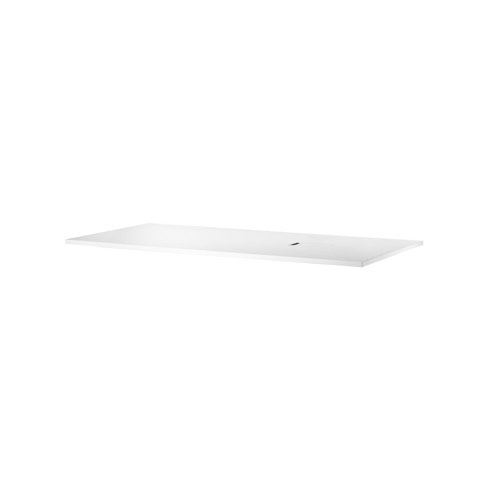 Works desk table top White laminate, 160 cm | Scandinavian Design | White