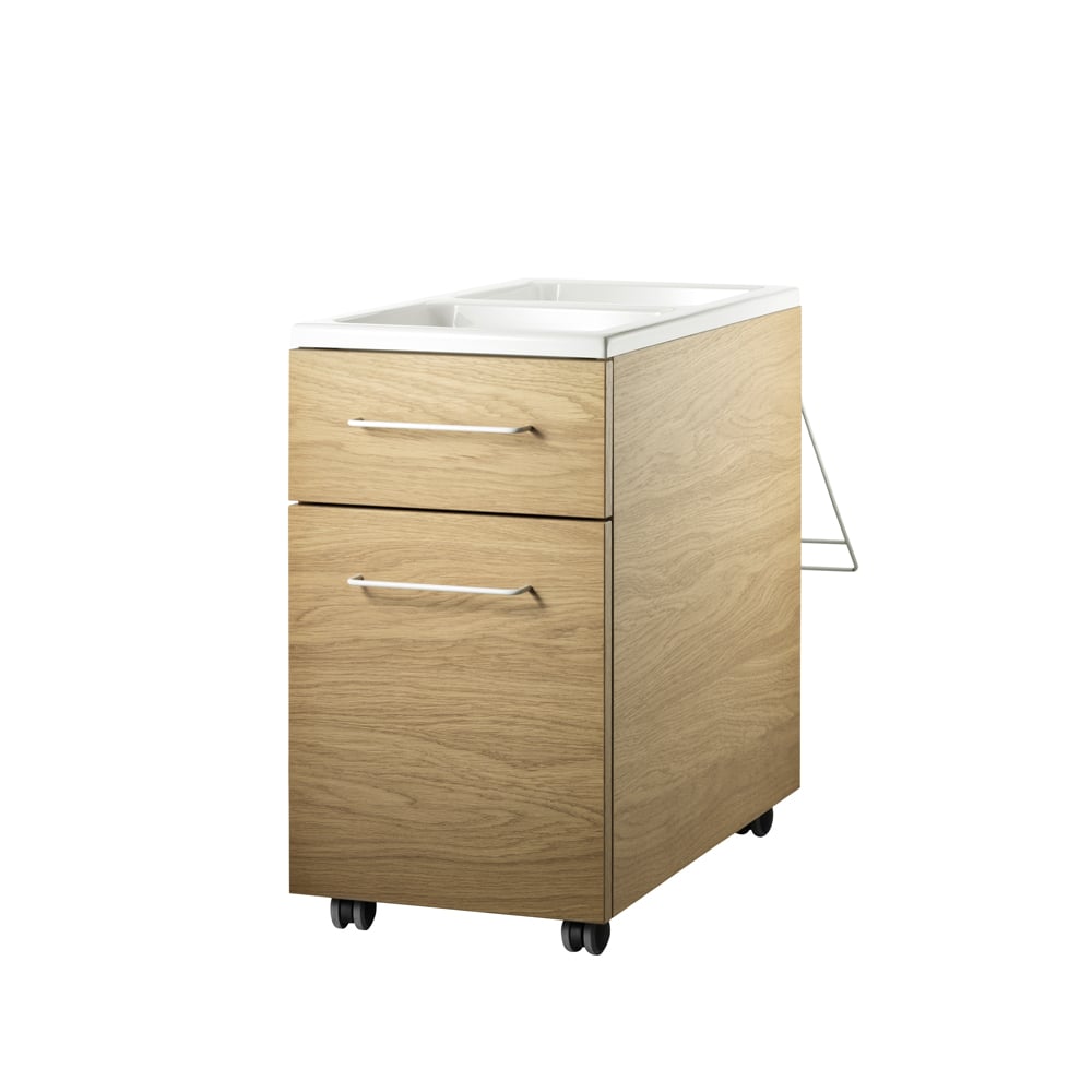 Works drawers on wheels Oak | Scandinavian Design | Dressers & sideboards | Beige
