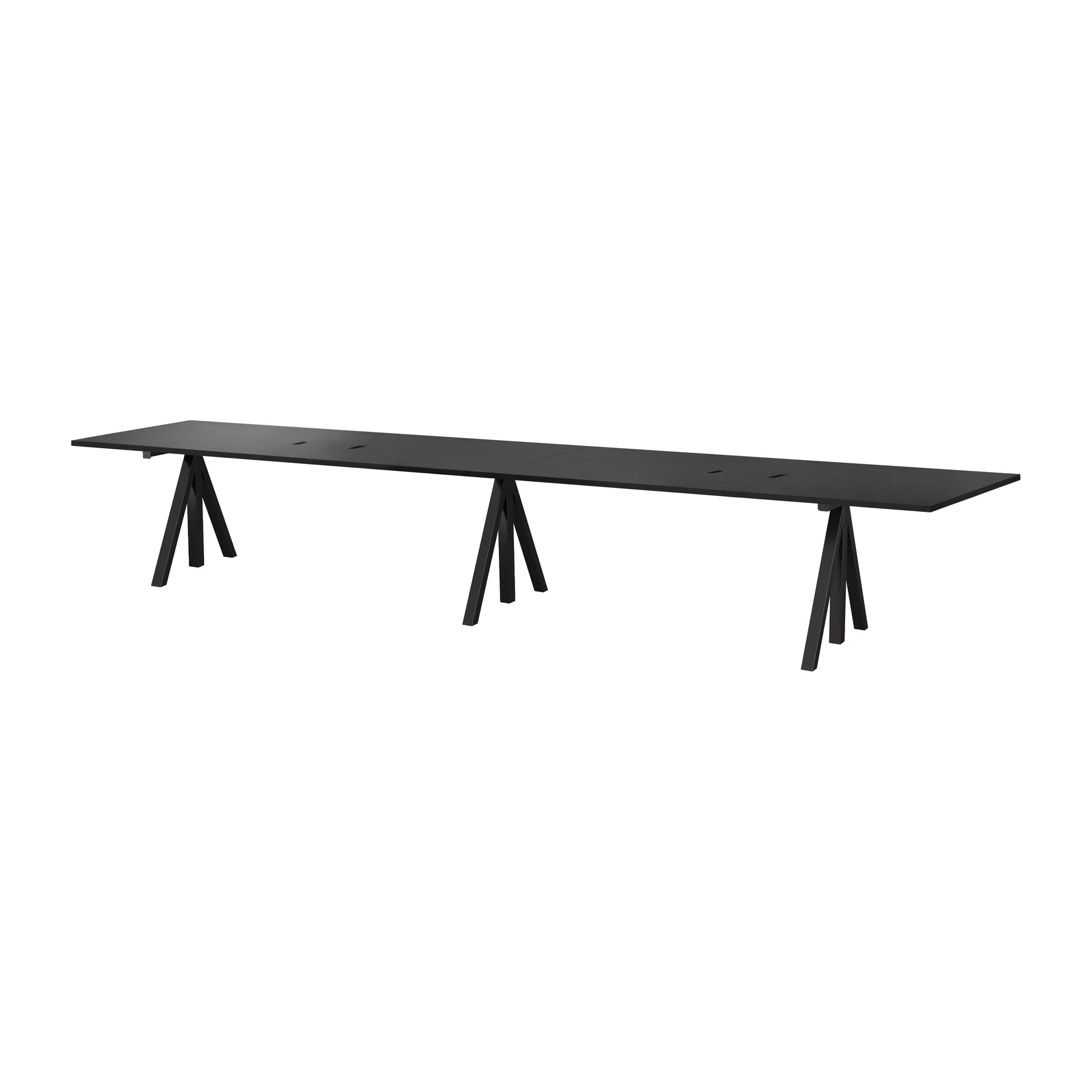 Works height-adjustable conference table 90x360 cm Works