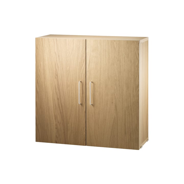 Works storage cabinet, Oak Works
