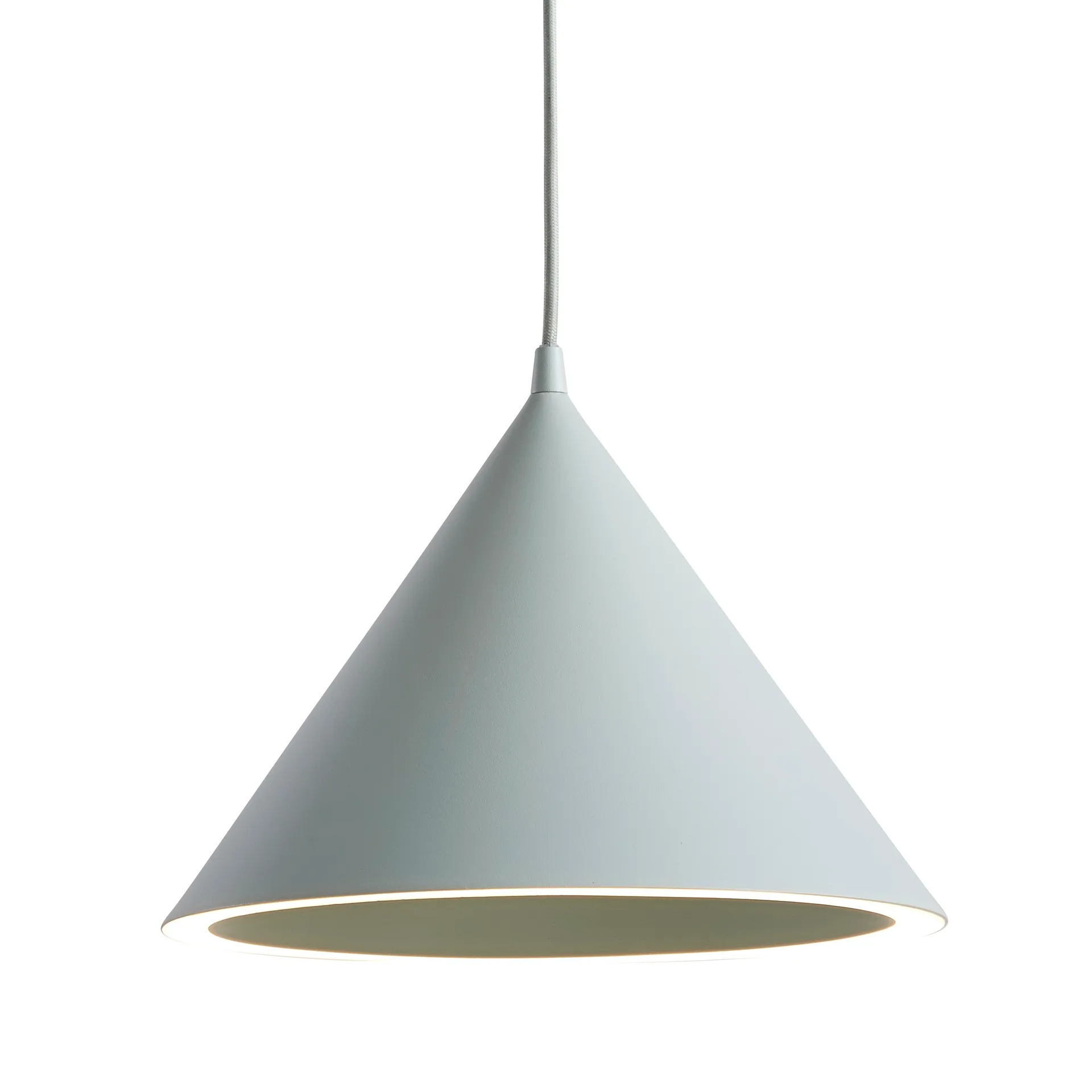 Annular ceiling lamp, mint Woud