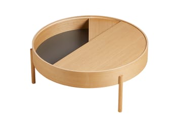 Arc coffee table 89 cm - Oiled oak - Woud