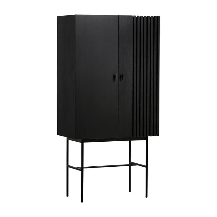 Array cabinet. 80 cm - Blackpainted oak - Woud