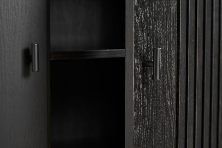 Array cabinet. 80 cm - Blackpainted oak - Woud
