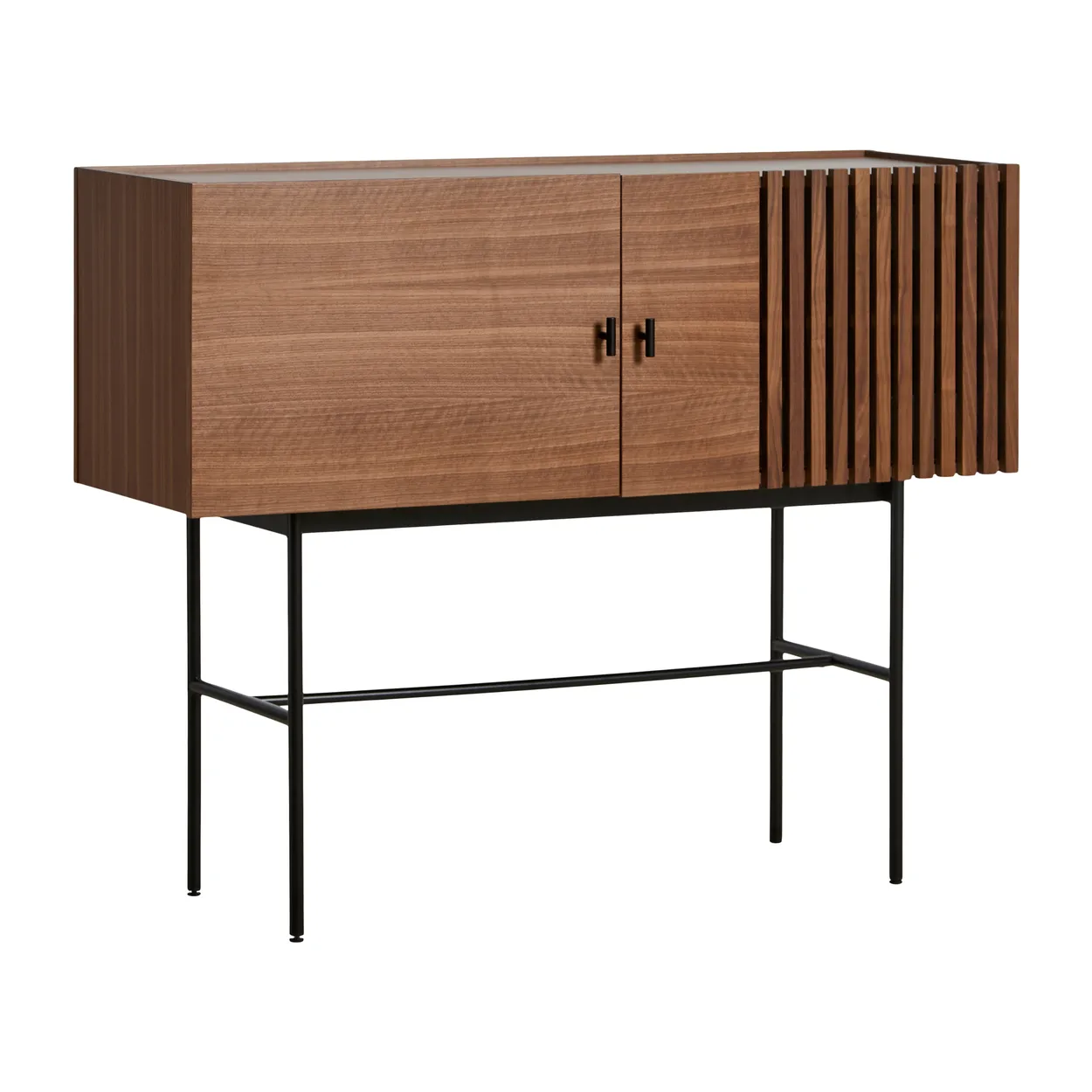 Woud Array side table, 120 cm Walnut | Scandinavian Design | Side tables | Brown