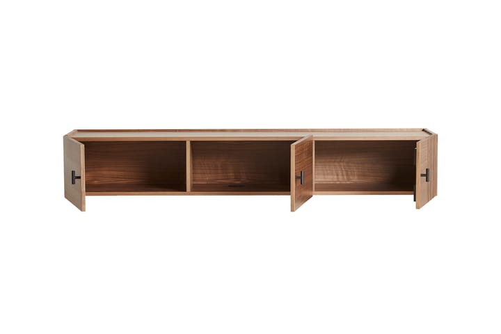 Array side table, wall-mounted, 150 cm - Walnut - Woud