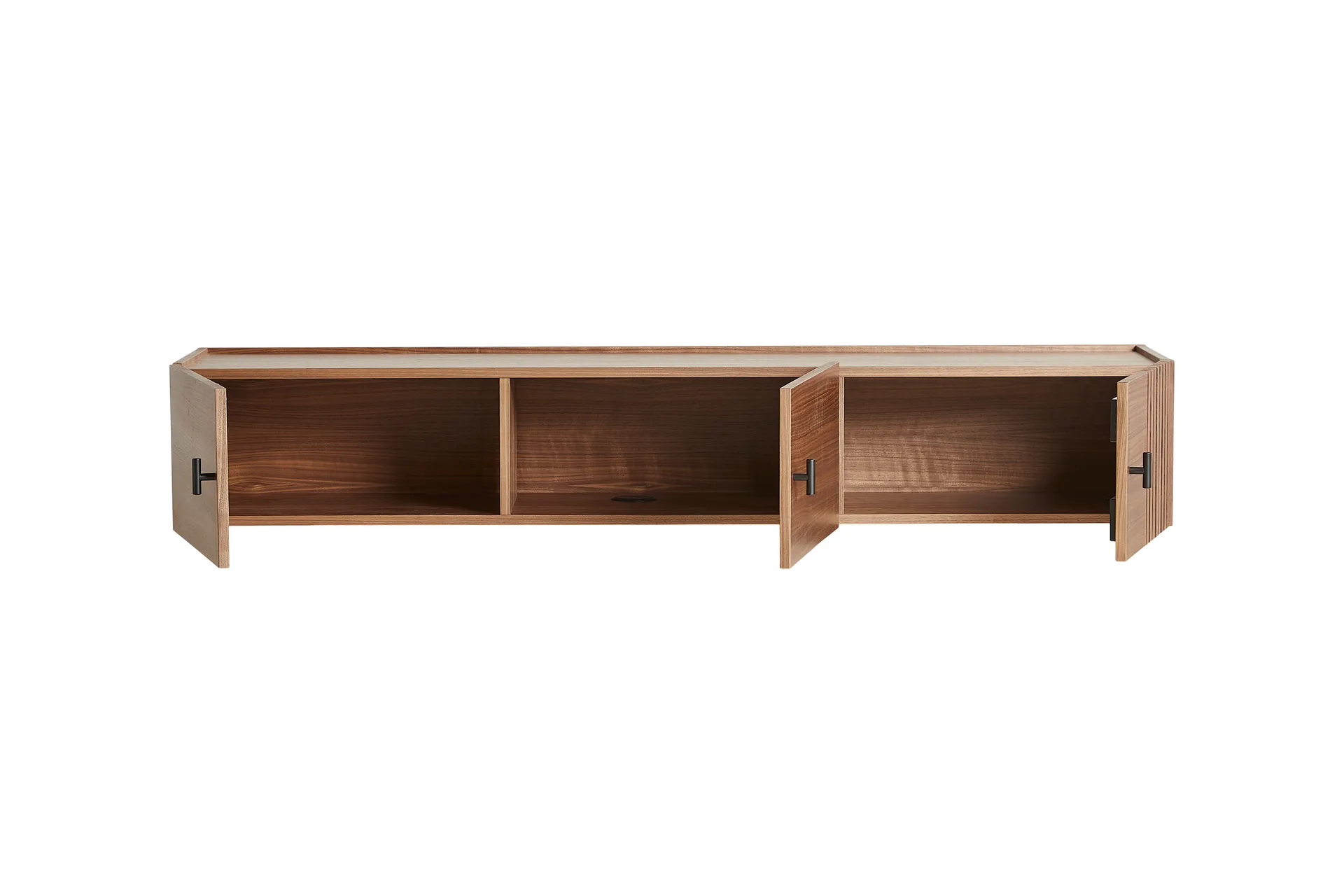Array sideboard wall-mounted, 150 cm, Walnut Woud