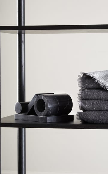 Booknd book support marble - Black - Woud