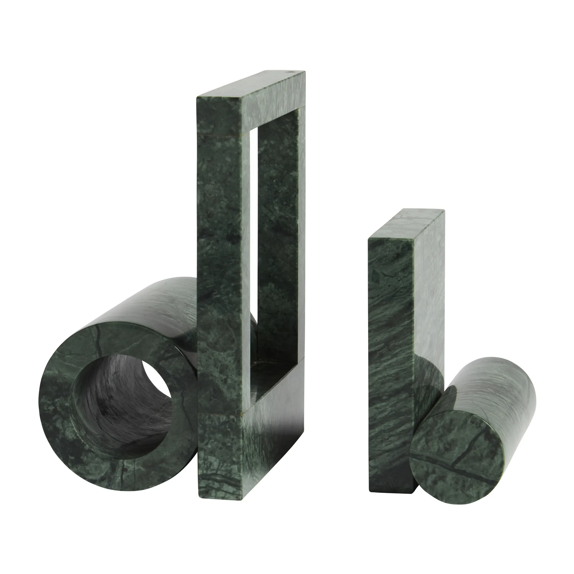 Booknd book support marble, Green Woud