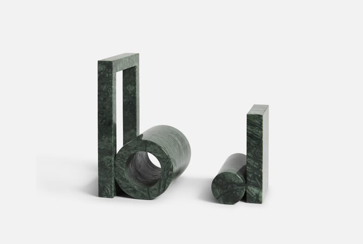 Booknd book support marble, Green Woud