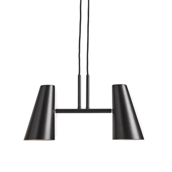 Cono pendant lamp 2 shades - Black - Woud