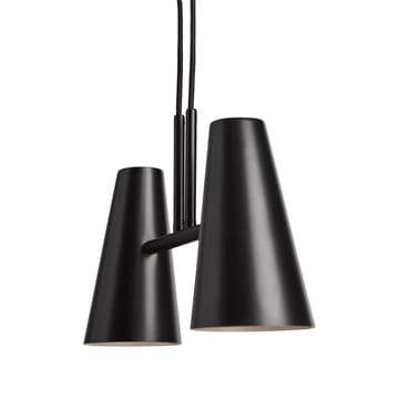 Cono pendant lamp 2 shades - Black - Woud